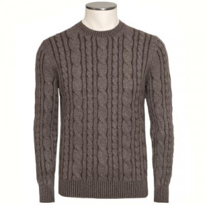 Gran Sasso  Cashmere Crewneck Brown