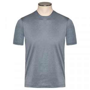Gran Sasso Cotton Tee Grey-Blue