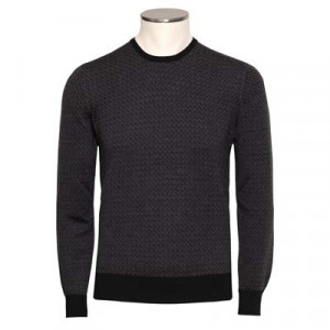 Gran Sasso Crewneck 'Tasmania' Grey