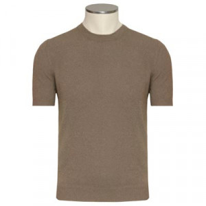 Gran Sasso Crewneck Terry Taupe