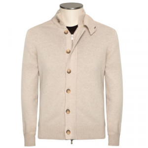 Gran Sasso Cardigan Lambswool Beige