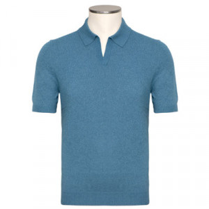 Gran Sasso Polo Terry  Avio Blue