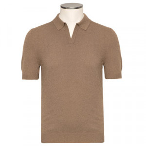 Gran Sasso Polo Terry Taupe