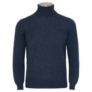 Gran Sasso Roll-Neck Blue