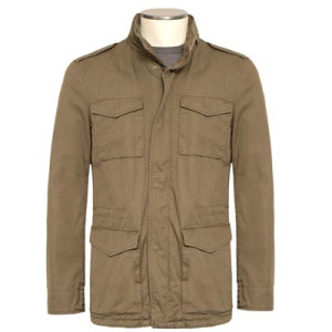 Herno Field Jacket Military Green
