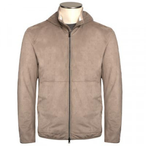 Herno Bomber Suede Taupe
