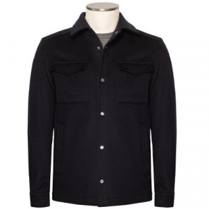 Herno Wool Cashmere Shirt Jacket