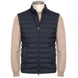 Herno Down Gilet Navy