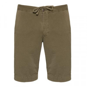 Incotex Shorts Seersucker Olive