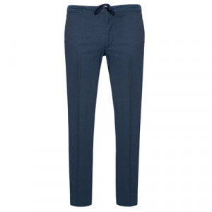 Incotex Ice-Cotton Trousers Drawstring Blue