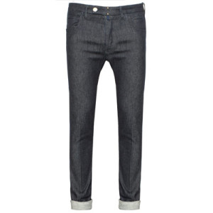 Incotex 5-Pocket Blue Division Denim-Cashmere