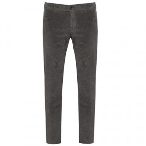 Incotex Slacks Corduroy Grey-Green
