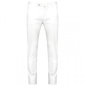 Incotex Cotton Trousers 5-Pocket White