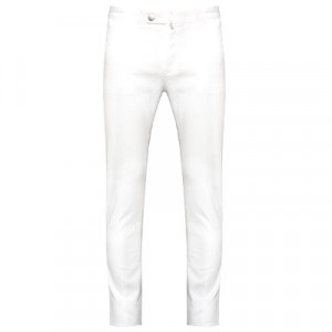 Incotex Cotton Trousers 5-Pocket White