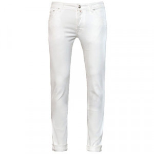 Jacob Cohen 5-pocket Super Stretch Off-White