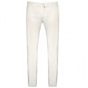 Jacob Cohen "Bobby" Cotton Chino Off-White