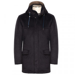 Kired Techno-Cashmere Parka "Kang" Navy