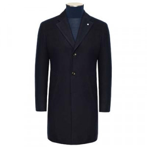 Lubiam Overcoat Drago "Skyfall" Navy