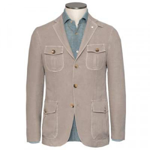 Lubiam Safari Jacket Beige 