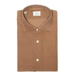 Mazzarelli Shirt Corduroy Caramel