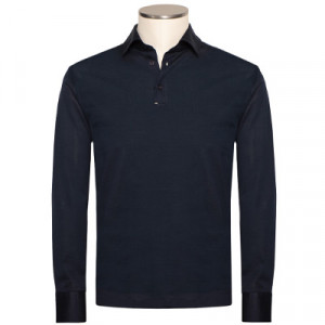 Mazzarelli Polo Pique Navy