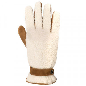 Mazzoleni Gloves 'Shearling' Cognac