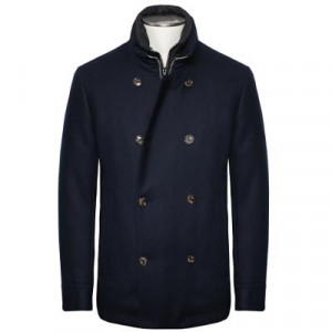 Montecore Pea-Coat Flannel Navy