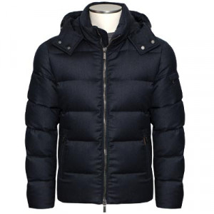 Moorer Down-Jacket BRETT-L Blue-Grey