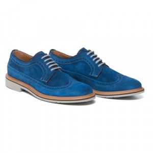 Pal Zileri Brogue Cobalt Blue