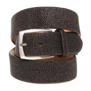 Paolo Vitale Belt Stingray Brown