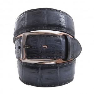 Paolo Vitale Belt Croco Grigio