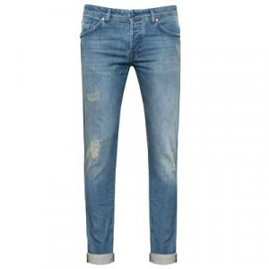 Marco Pescarolo Destroyed Jeans Blue