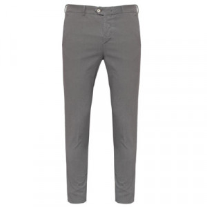 Marco Pescarolo Trousers Cotton-Silk Taupe