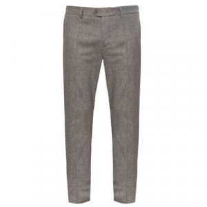 Marco Pescarolo Flannel Trousers Light Grey