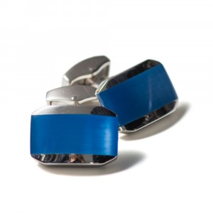 Tateossian Cufflinks Blue