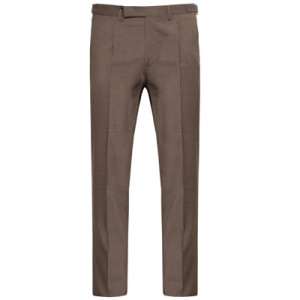 Germano Trousers Virgin Wool Brown