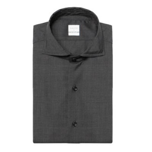 Xacus Shirt Virgin Wool Grey