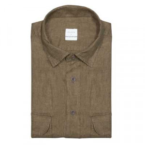 Xacus Overshirt Jacket Brown
