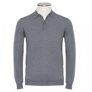 Zanone Polo Flexwool Grey