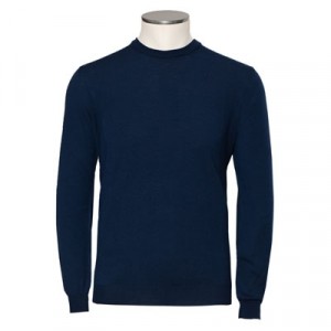 Zanone Crewneck Flexwool Royal Blue