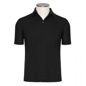 Zanone Ice-Cotton Polo Black