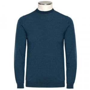 Zanone Crewneck FlexWool Petrol