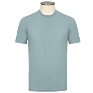 Zanone Ice-Cotton T-shirt Aqua