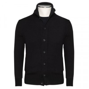 Zanone Chioto Cardigan Black