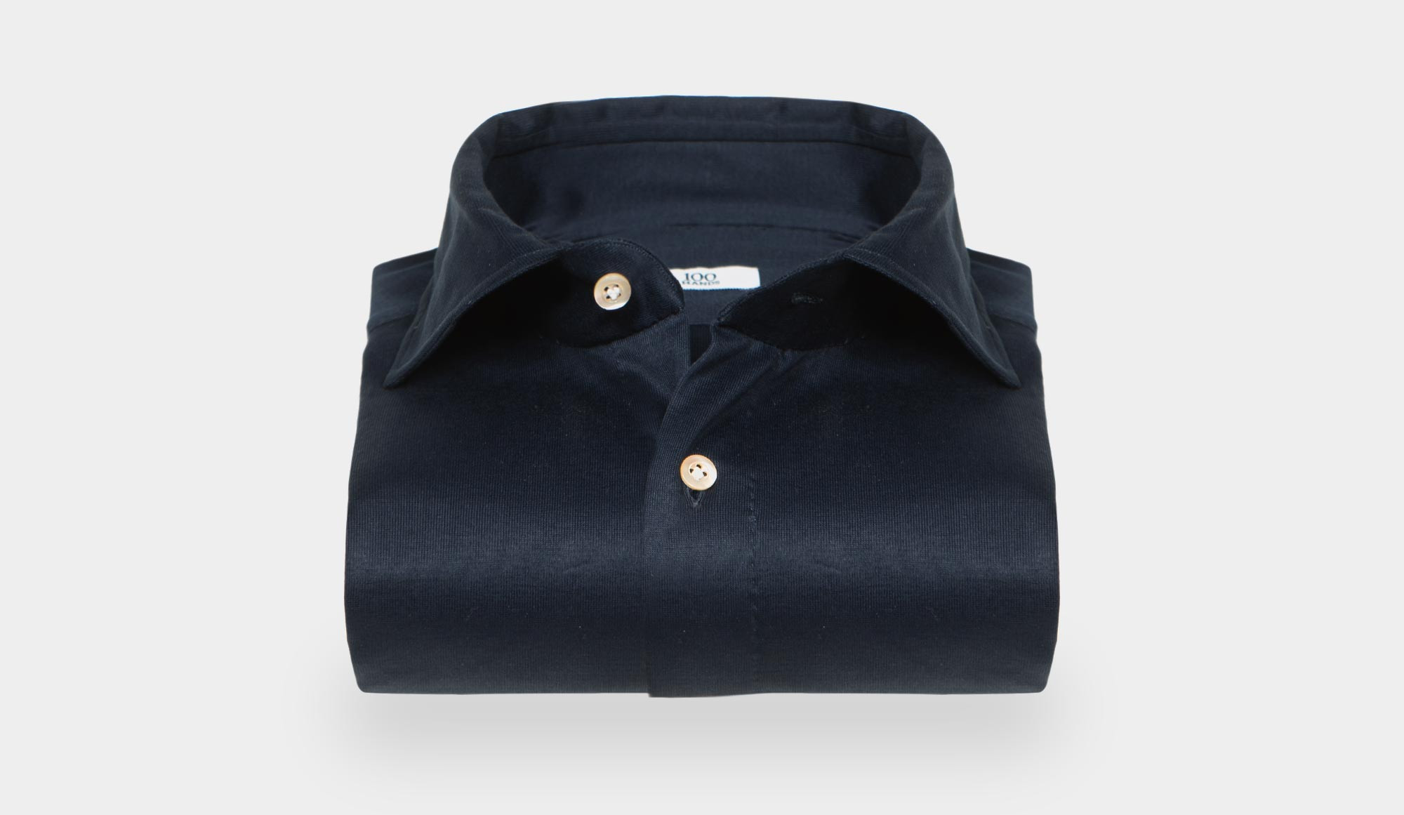 100Hands Shirt 'Loro Piana' Jersey Navy