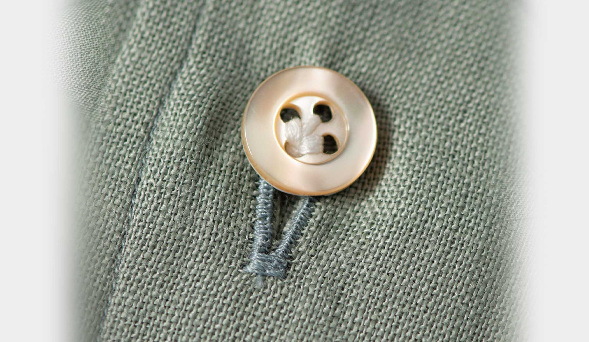 100Hands Shirt Linen 'Schiller' Olive