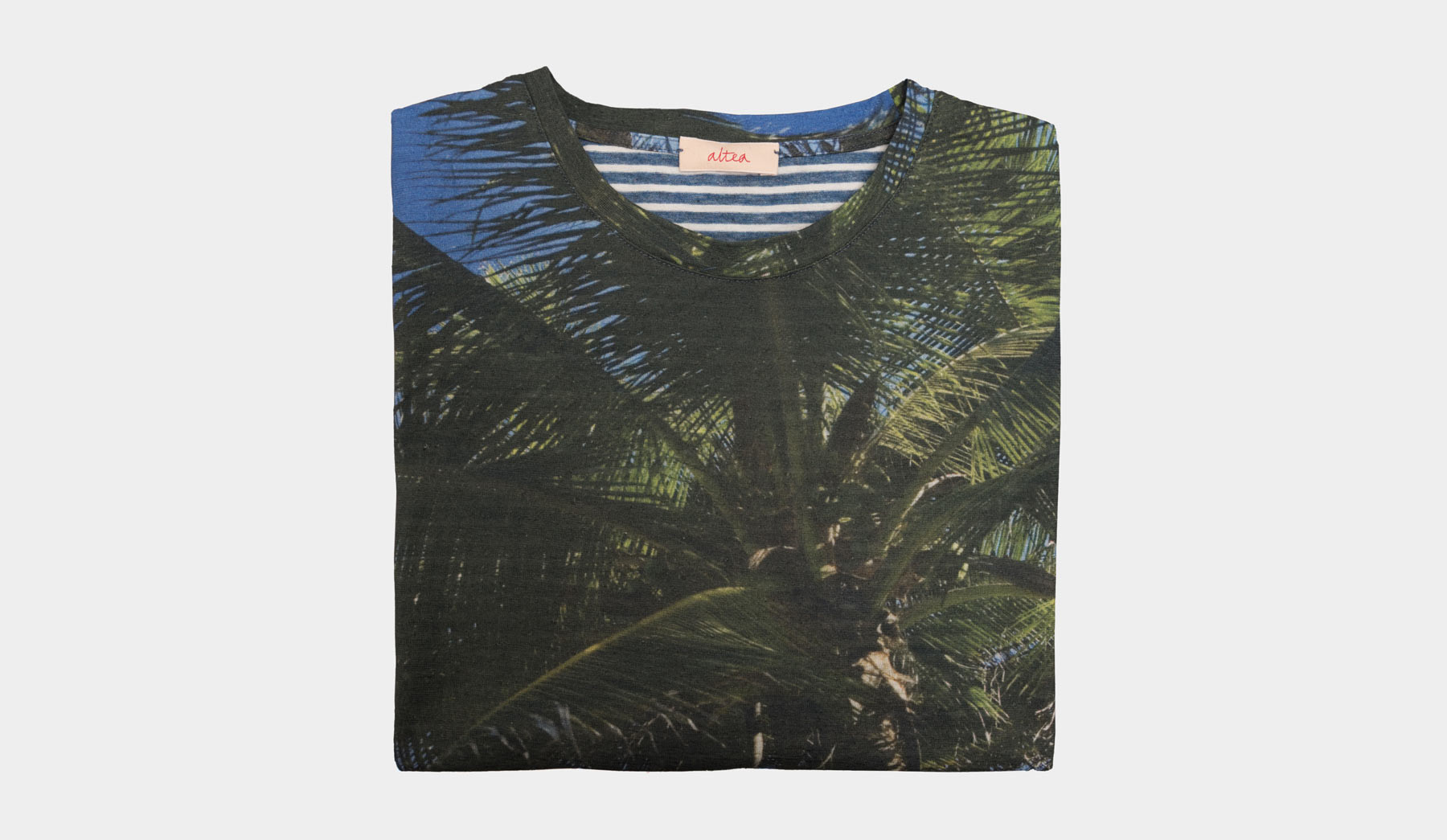 Altea Printed T Shirt Palm Trees