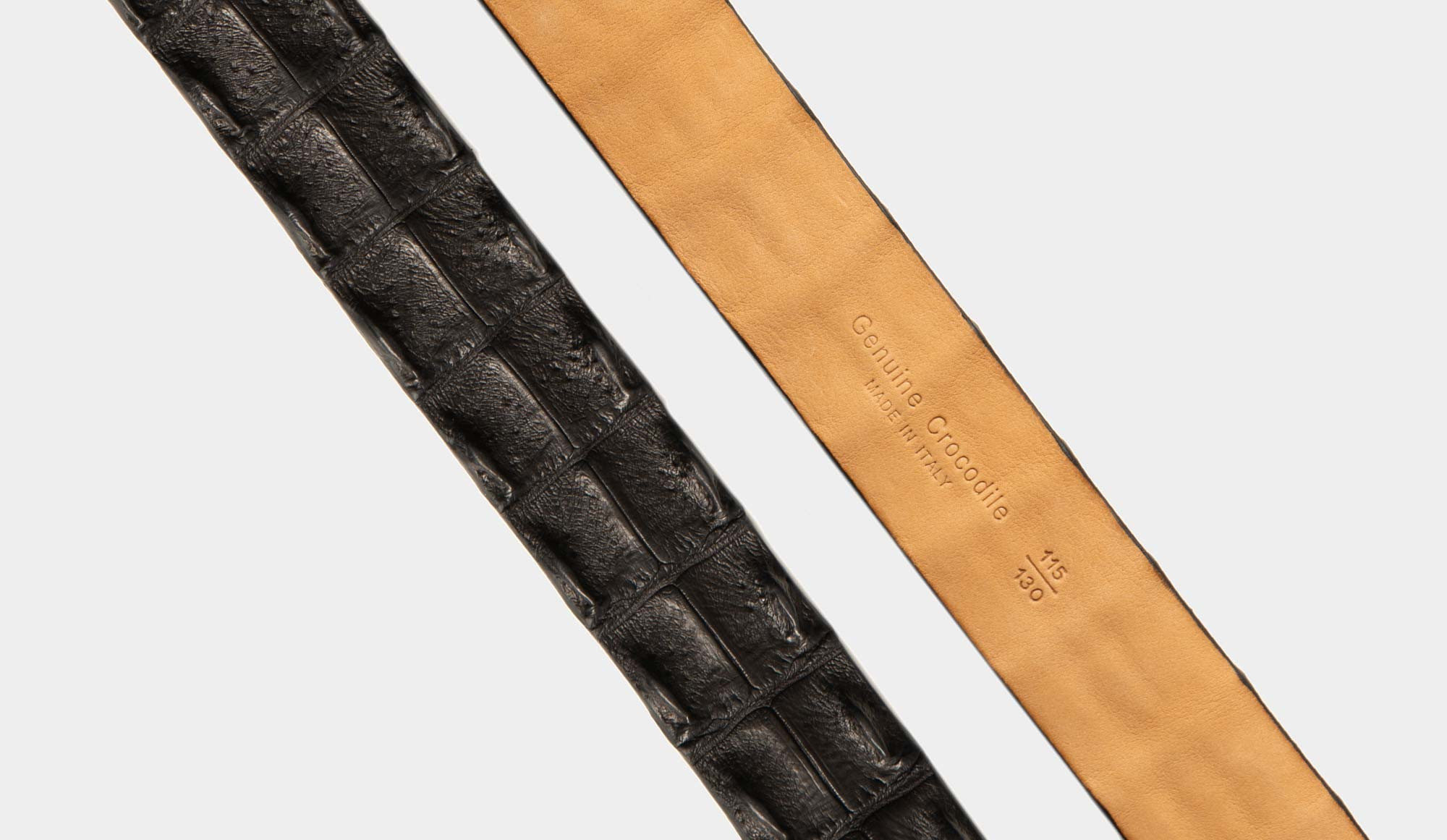 Andrea d'Amico Horn Back Belt Black