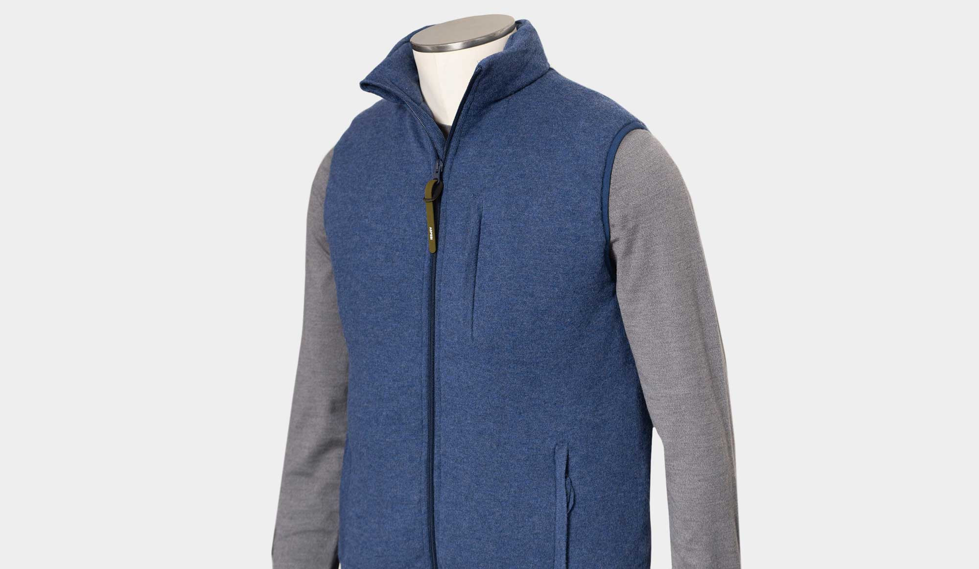 ASPESI Wendy quilted gilet - Blue