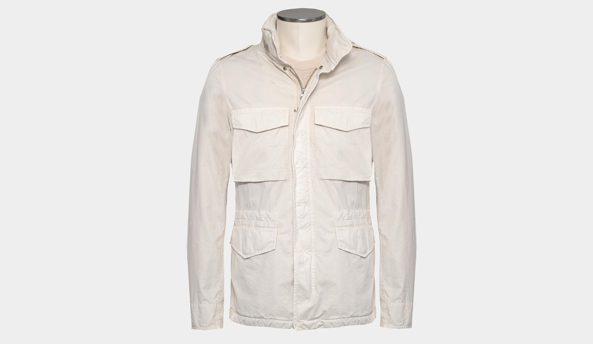 White field jacket hotsell